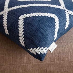 Μαξιλαροθήκη 43x43 GOFIS HOME Fabio Blue Jean 676A/01