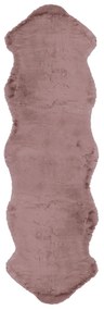 Γούνινο Χαλί Διαδρόμου (60x220) Βιοκαρπέτ Lapin Skin 07 Pink