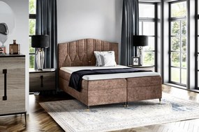 Επενδυμένο κρεβάτι Vegas -Kafe-180 x 200