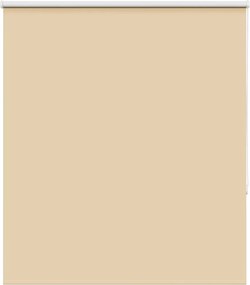 vidaXL Roller Blind Blackout Μπεζ 135x130 cm Πλάτος υφάσματος 131,6cm