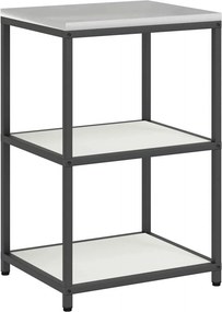 vidaXL Σετ Αποθήκευσης Κουζίνας HATTEM 2 pcs Λευκό