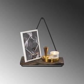 Wall Shelf Begonia Black
Dark Walnut