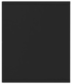 vidaXL Βιβλιοθήκη/Έπιπλο Τηλεόρασης Μαύρο 143 x 30 x 36 εκ.