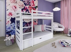 AYA 80x180 white bunk bed Lano Furniture