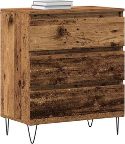 vidaXL Πλαϊνό γραφείο Παλιό ξύλο 60 x 35 x 70 cm Επεξεργασμένο ξύλο
