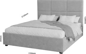 Κρεβάτι Lanotta Μπεζ 160x200cm