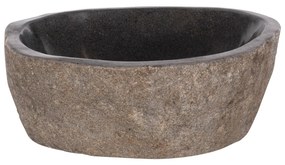 ΝΙΠΤΗΡΑΣ STONE SINK ΛΑΞΕΥΜΕΝΗ ΠΕΤΡΑ ΓΚΡΙ ΧΡΩΜΑ 40x40x20Yεκ.FB97807