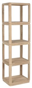 Ράφια Home ESPRIT Φυσικό Ξύλο από Μάνγκο 45 x 35 x 160 cm