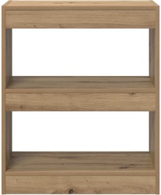 vidaXL Βιβλιοθήκη 2 επιπέδων 60 x 30 x 72 εκ. Επεξεργασμένο ξύλο