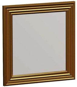 Καθρέπτες Τοίχου Bale (Σετ 2Τμχ) 116SAM1111 40x3x40cm Gold Hanah Home Mdf