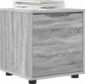 vidaXL Ντουλάπι Μπάνιου Γκρίζο Σονομα 40,5 x 40 x 44 εκ