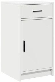 vidaXL Τραπέζι περιποίησης με συρτάρι 3 pcs Λευκό 50 x 41 x 135 εκ