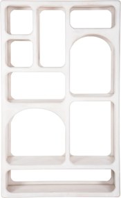 ΒΙΒΛΙΟΘΗΚΗ HANDYR HM9707 ΜΑΣΙΦ ΞΥΛΟ MANGO ΣΕ ΛΕΥΚΟ ΧΡΩΜΑ 100x35x165Yεκ.