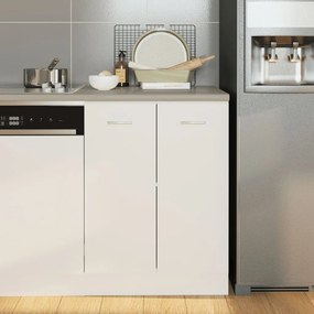 vidaXL Πάγκος Κουζίνας Κρεμ 60 x 60 x 2,8 εκ. από Μοριοσανίδα