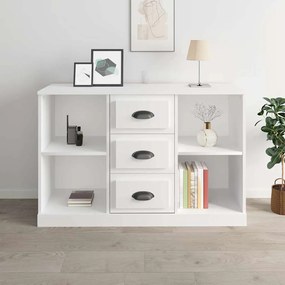 vidaXL Ντουλάπι Λευκό 104,5 x 35,5 x 67,5 εκ. από Επεξεργασμένο Ξύλο