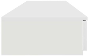 vidaXL Συρτάρια κρεβατιού με συρτάρι Λευκό 160 x 36,5 x 16,5 εκ