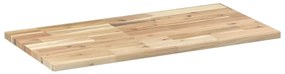 vidaXL Ράφια Κρεμαστά 2 Τεμ. 60x40x2εκ. Ακατέργαστο Μασίφ Ξύλο Ακακίας