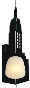 Αυτοκόλλητο Διακοσμητικό Τοίχου Manhattan 50-11566 Panagoulas-50-11566-Μαύρο 50-11566
