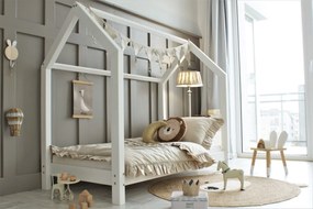 Κρεβάτι Παιδικό Montessori Classic White 90×200cm  Luletto (Δώρο 10% έκπτωση στο Στρώμα)