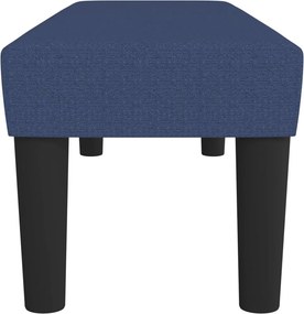 vidaXL Πάγκος Μπλε 100x30x30 εκ. Υφασμάτινος
