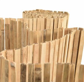 vidaXL Φράχτης Μπαμπού Φυσικό 400 x 180 εκ Μπαμπού