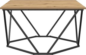 vidaXL Τραπεζάκι σαλονιού Artisan Oak 80 x 80 x 45 cm