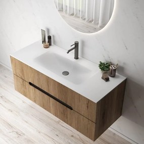Νιπτήρας Ένθετος Επίπλου Anim 60 BDVIV060WH46 60,5x46,5x12cm White Karag Τεχνογρανίτης