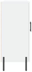 vidaXL Μπουφές Λευκός 90 x 34 x 80 εκ. από Επεξεργασμένο Ξύλο