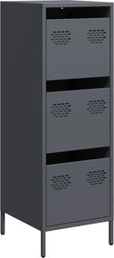 vidaXL Ντουλάπι Ανθρακί 39x35x103,5 εκ. από Ατσάλι