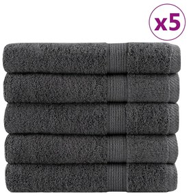 Πετσέτες Premium SOLUND 50 τεμ. Ανθρακί 100x200 εκ. 600 γρ./μ²