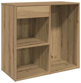 vidaXL Ντουλάπι καλλυντικών Artisan Oak 80x40x75cm Κατασκευασμένο ξύλο