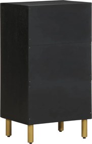 vidaXL Ραφιέρα Μαύρη 40x33x75 εκ. από Επεξεργασμένο Ξύλο