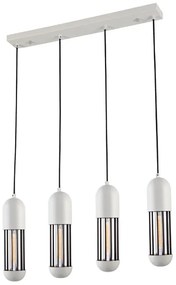 Φωτιστικό Οροφής Πολύφωτο Aca Lab HM174P65WH White