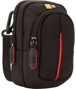 Τσάντα Pouch Φωτογραφικής Μηχανής Compact DCB302K 12,4x7,1x7,9cm Black-Red