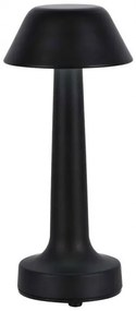 Επιτραπέζιο Φωτιστικό LED 1W 40lm 180° IP20 CCT 3σε1 Επαναφορτιζόμενο Touch Dimmable Μαύρο 10568 VTAC 10568 Μαύρο