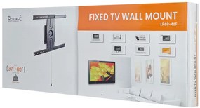 BRATECK επιτοίχια βάση τηλεόρασης LP69-46F , 37-80", έως 50kg