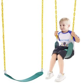 VEVOR 2-Pack Swing Seats Swings Replacement for Outdoor Swing Set 66 Inch Chain