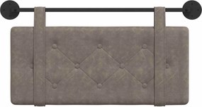 vidaXL Κρεμαστό Κεφαλάρι Γκρι Αντίκα PU