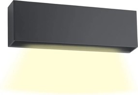 LED Απλίκα Εξωτερικού Χώρου Book 7W IP65 3000Κ Ανθρακί