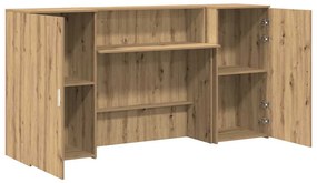 vidaXL Γραφείο υποδοχής 200x50x103,5 εκ. Επεξεργασμένο Ξύλο