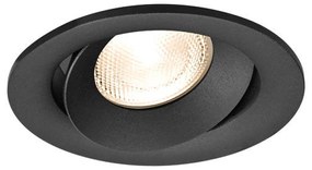 Φωτιστικό Σποτ Braytron BH03-04121 Μαύρο Ματ (Black Mat)