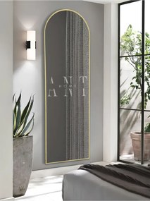 Stewehome Διακοσμητικός οβάλ καθρέφτης τοίχου MDF 180x60 cm