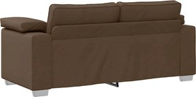 vidaXL Διθέσιος καναπές Καφέ 180 cm ύφασμα