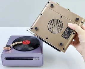 Επαναφορτιζόμενο ραδιόφωνο Retro - M1317BT - 113179 - Light Brown
