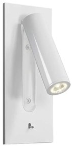 Φωτιστικό Τοίχου-Απλίκα Led White VK/04154/WA/W/W VKLed Aluminium