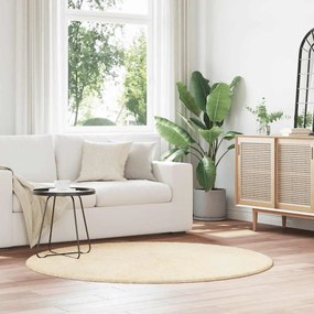 Χαλί Shaggy με Ψηλό Πέλος NAVARRA Κρέμα 160x160 εκ. πολυεστέρας