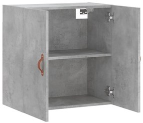 vidaXL Ντουλάπι Τοίχου Γκρι Σκυρ. 60x31x60 εκ. Επεξεργασμένο Ξύλο