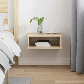 vidaXL Κομοδίνο Δρύς Sonoma 40 x 31 x 15 εκ Επεξεργασμένο ξύλο