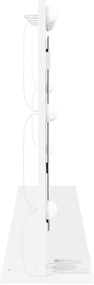 vidaXL καθρέφτης Vanity με LED Φώτα Λευκό 100x55x18 εκ.