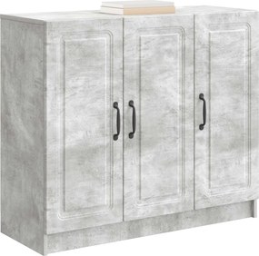 vidaXL Πλαϊνό γραφείο Γκρι Σκυροδέματος 89 x 34,5 x 77 εκ.